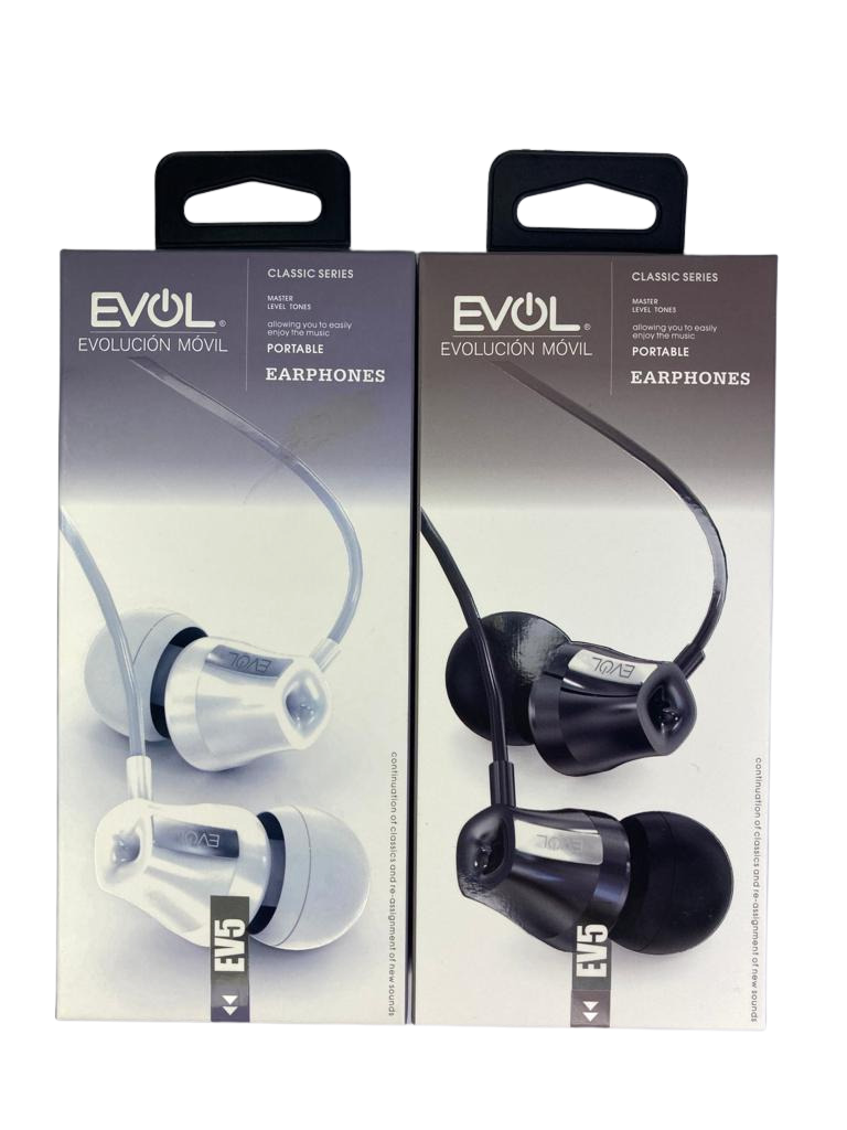 MANOS LIBRES EVOL EV5  (NEGRO)