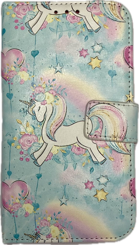 [PROTECTOR CASE FUNDA] CARTERA UNIVERSAL KCOM (6.0 PULGADAS) (UNICORNIO)