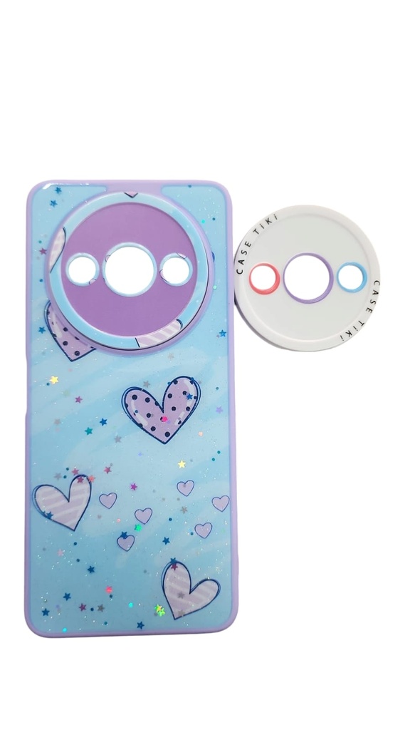 [TIKIRDA3CR] CASE DISEÑO TIKI (XIAOMI REDMI A3) (CORAZON)