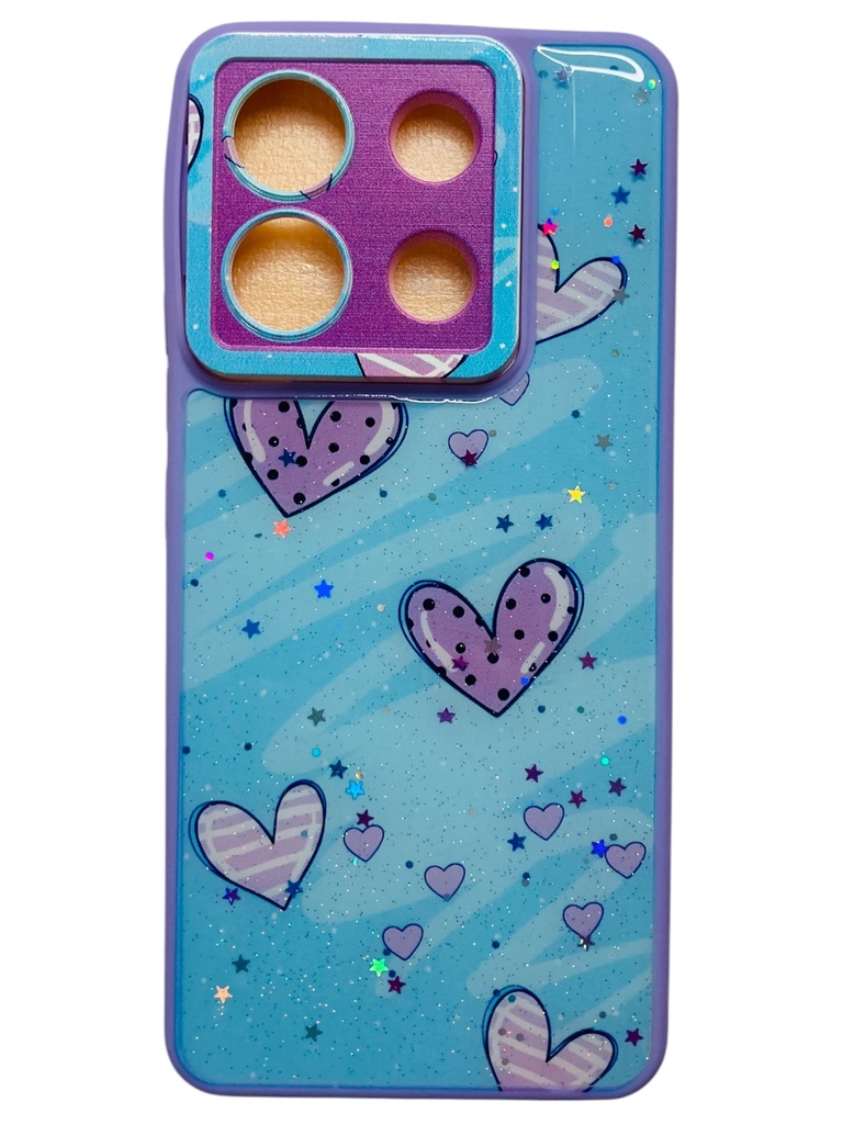 CASE DISEÑO TIKI (XIAOMI POCO X6) (CORAZONES)