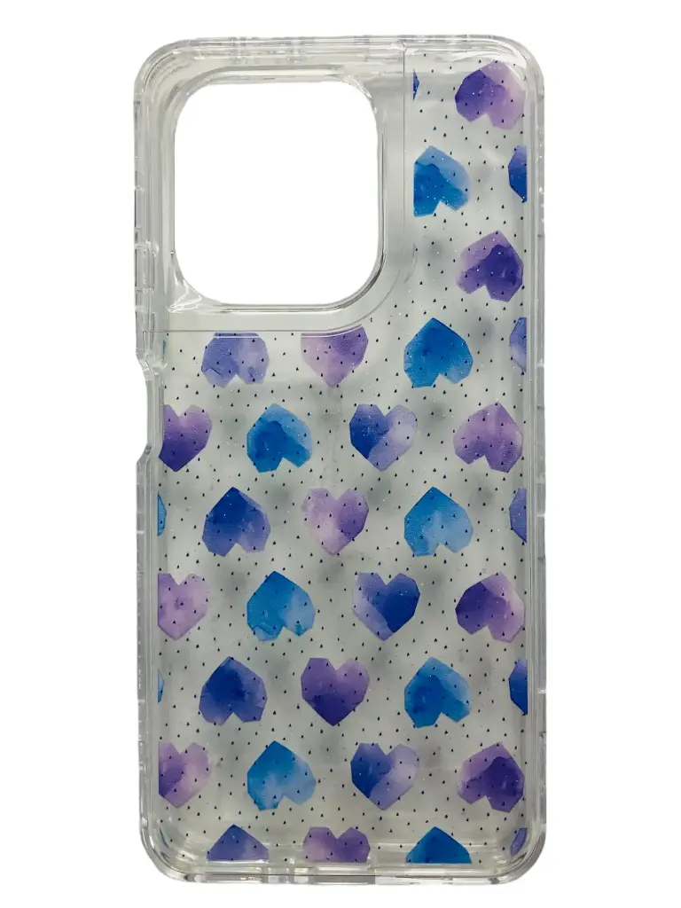 CASE 360 DISEÑO 9D (XIAOMI REDMI NOTE 13 4G) (CORAZONES)