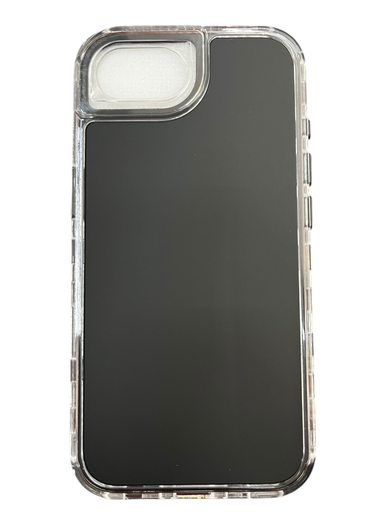 CASE RAINBOW DOS PIEZAS (IPHONE 16e) (TRANSPARENTE)