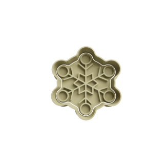Copo de Nieve Cortador de Galletas