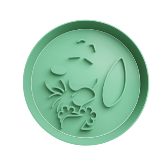 Snoopy con Woodstock Cortador de Galletas