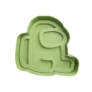 Among Us Sentado Cortador de Galletas