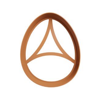 Huevo de Pascua 8cm Cortador de Galletas