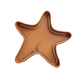 Estrella de Mar Culona Cortador de Galletas