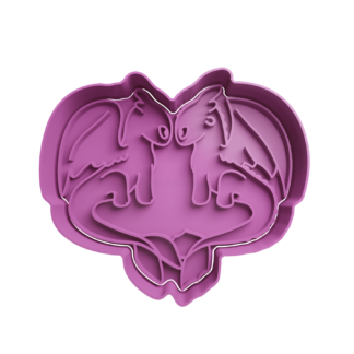 Chimuelo y Furia Luminosa Cortador de Galletas