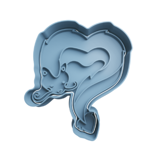 Haku Dragon Cute Cortador de Galletas