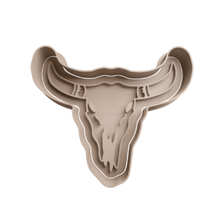 Craneo de Toro Cortador de Galletas