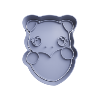 Cerdito con Corazon Cortador de Galletas