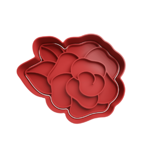 Rosa Cortador de Galletas