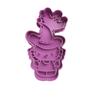 Hello Kitty Brujita Cortador de Galletas