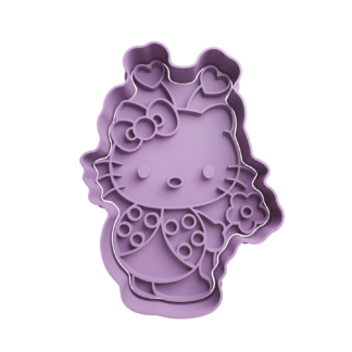 Hello Kitty Mariquita Cortador de Galletas