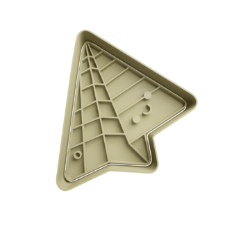 Avion de Papel Cortador de Galletas