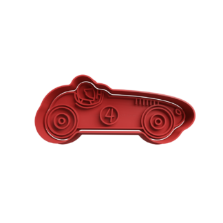 Auto de Carrera Antiguo Cortador de Galletas