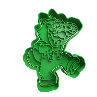 Luigi Halloween Cortador de Galletas