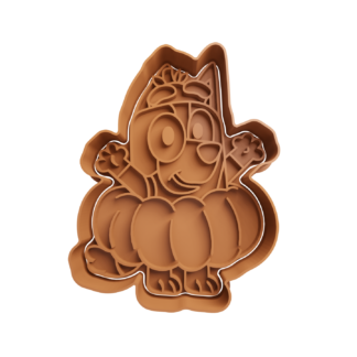 Chilli Heeler Calabaza Cortador de Galletas