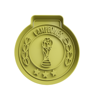 Medalla Campeones Cortador de Galletas