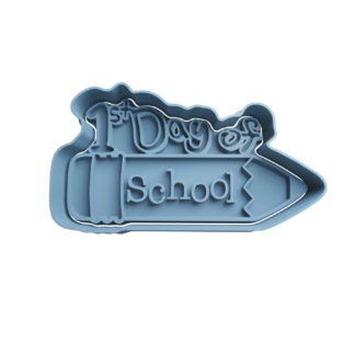 1st Day of School Cortador de Galletas