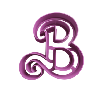 B Barbie Cortador de Galletas