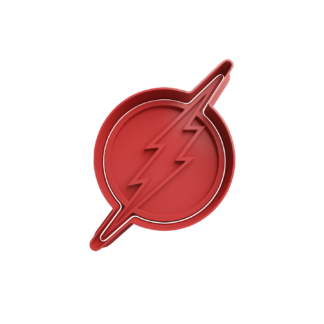 Flash Logo Cortador de Galletas