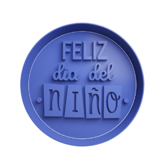 Feliz dia del niño Cortador de Galletas