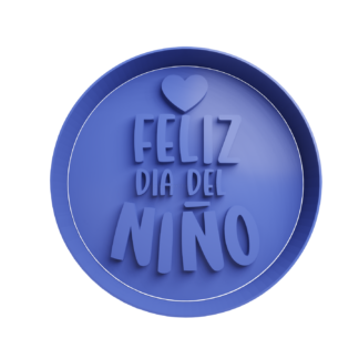 Feliz dia del niño Cortador de Galletas