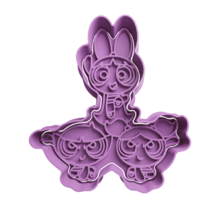 Las Chicas Super Poderosas Cortador de Galletas