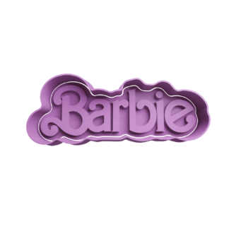 Barbie Logo Cortador de Galletas