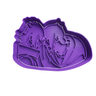 Sasuke con Itachi Cortador de Galletas