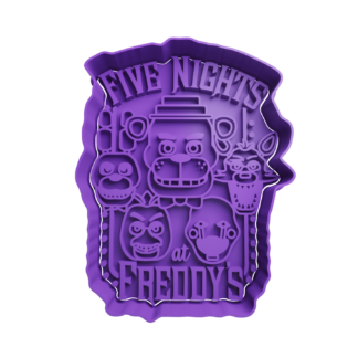 Five Nights at Freddy’s Logo Cortador de Galletas