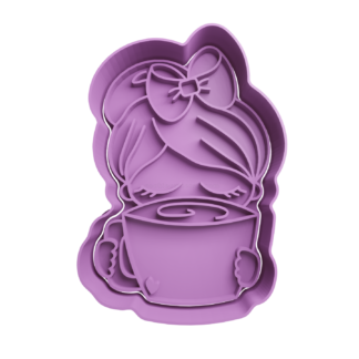 Madre con Taza Cortador de Galletas