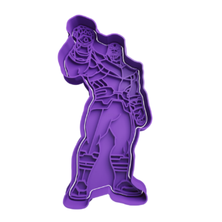 Thanos con Guantelete del Infinito Cortador de Galletas