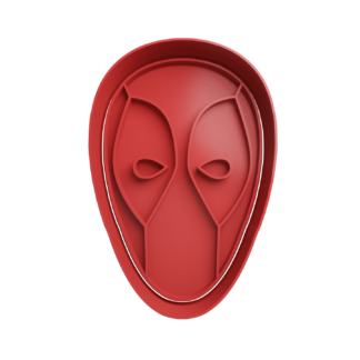 Deadpool Cabeza Cortador de Galletas