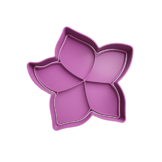 Flor 5 Petalos Oriental Cortador de Galletas