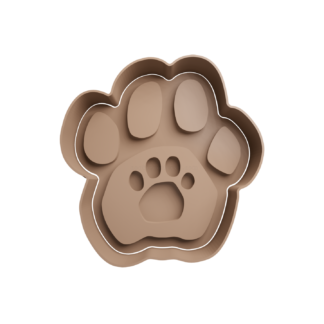 Huella de Simba y Mufasa Cortador de Galletas