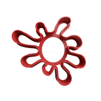 Mancha de Pintura Cortador de Galletas