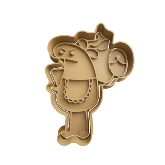 Deformito Día de la Madre Cortador de Galletas