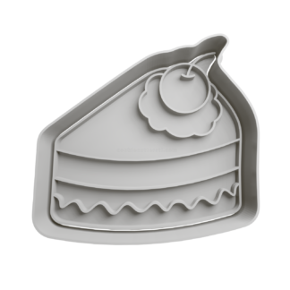 Pieza de Torta Cortador de Galletas