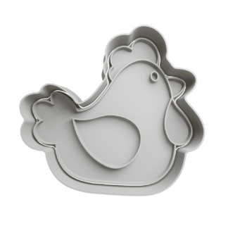 Gallina Cortador de Galletas