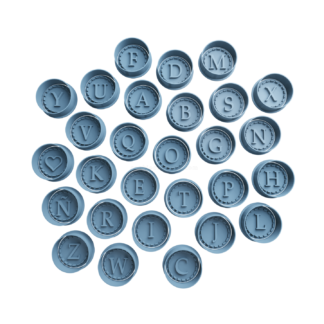 Alphabeto Circular 28 Cortador de Galletas