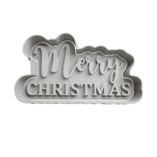 Merry Christmas Cortador de Galletas