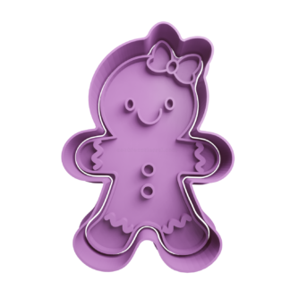 Muñeca de Jengibre Cortador de Galletas