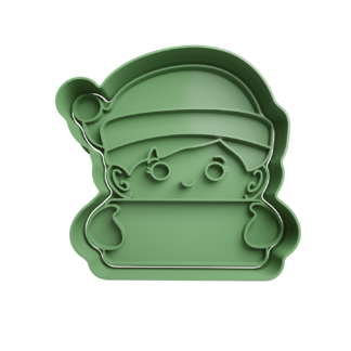 Duende Navideño Cortador de Galletas