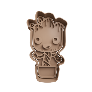 Baby Groot Cortador de Galletas