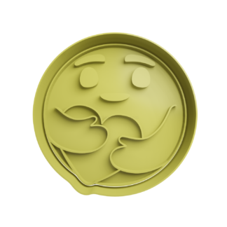 Emoticono Me Importa Cortador de Galletas