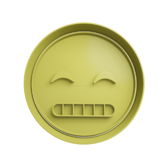 Emoticono Sonriendo con dientes Cortador de Galletas