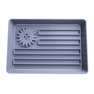 Bandera Uruguay Cortador de Galletas