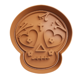 Calavera Mexicana Cortador de Galletas